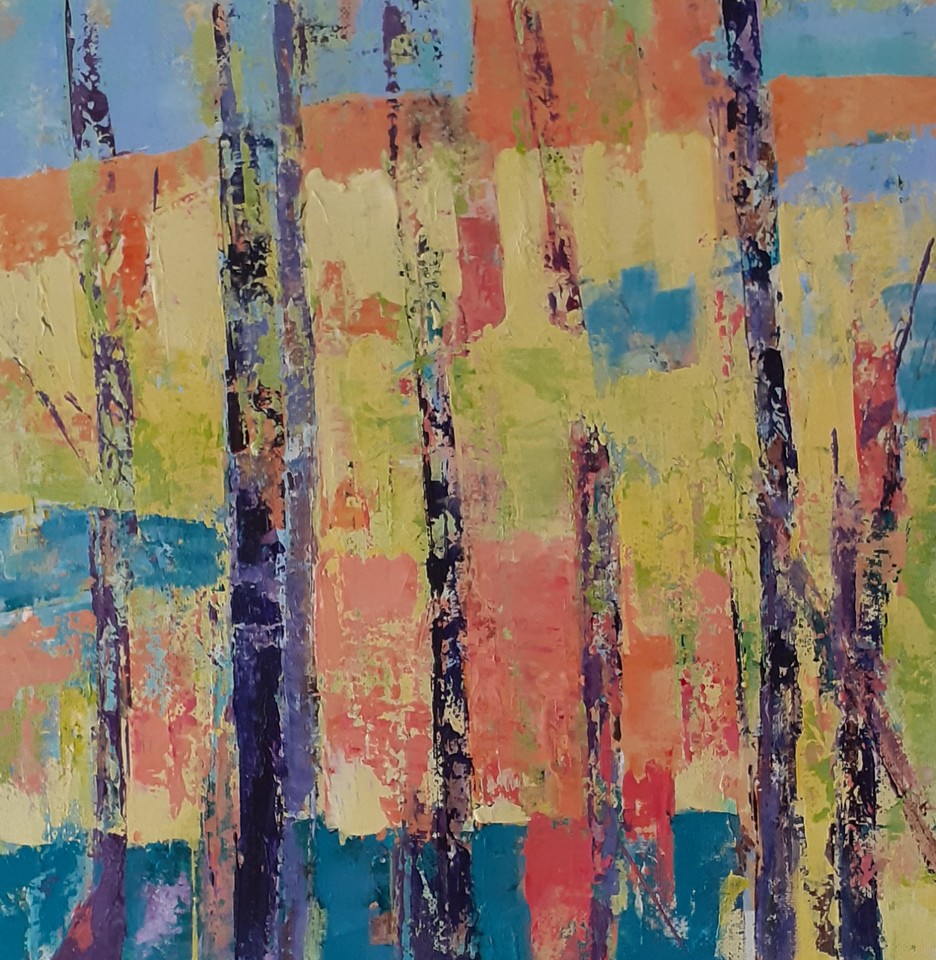 Autumn in Botanic Gardens Southport by Anne Wilson